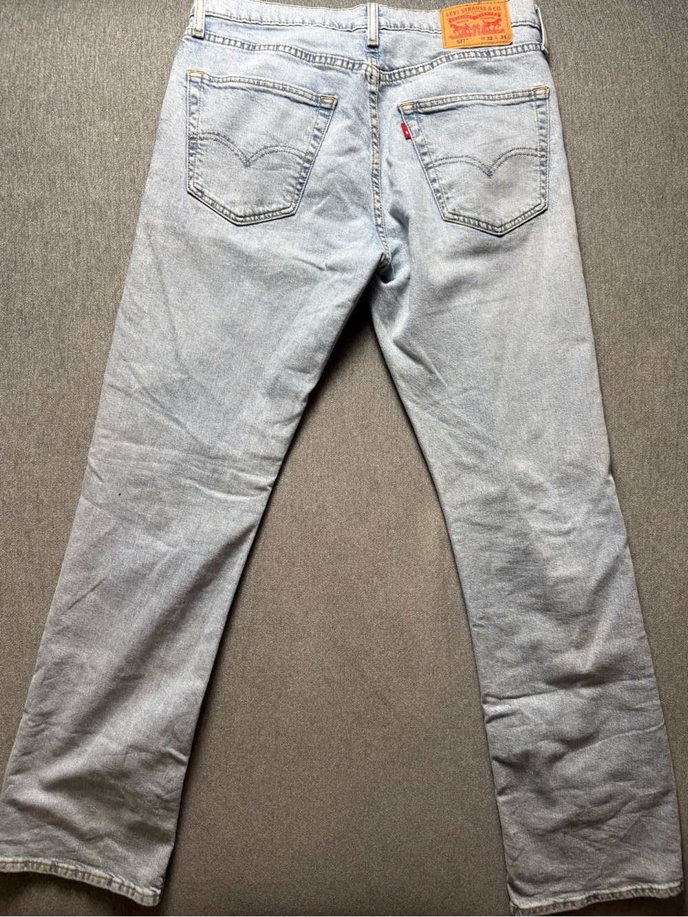 Levi's 527 Light Blue Men's Straight Jeans